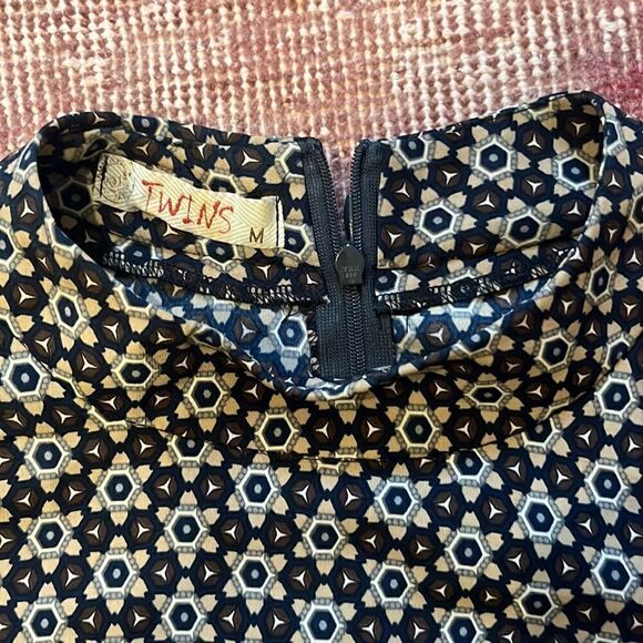 Mock neck mini dress  - Picture 3 of 6